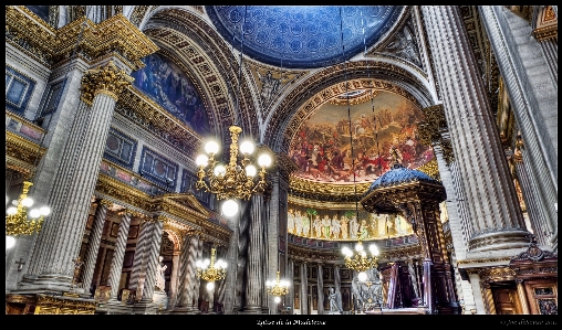 Building palace paris facade Photo