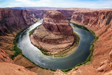 Landscape rock mountain river Photo