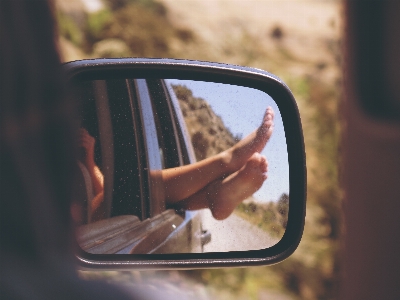 Hand car photography feet Photo