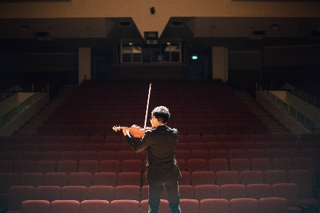 Photo Personne musique concert obscurité
