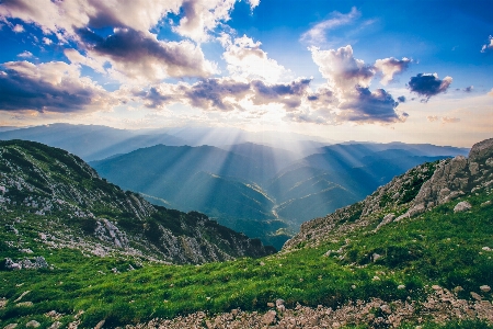 풍경 자연 황야
 산 사진