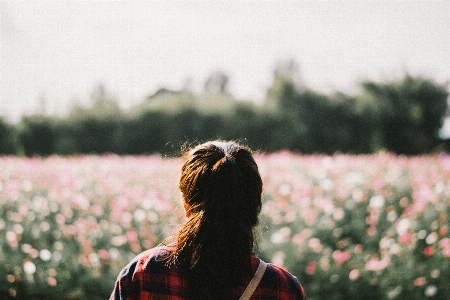 草 人 植物 女性 写真