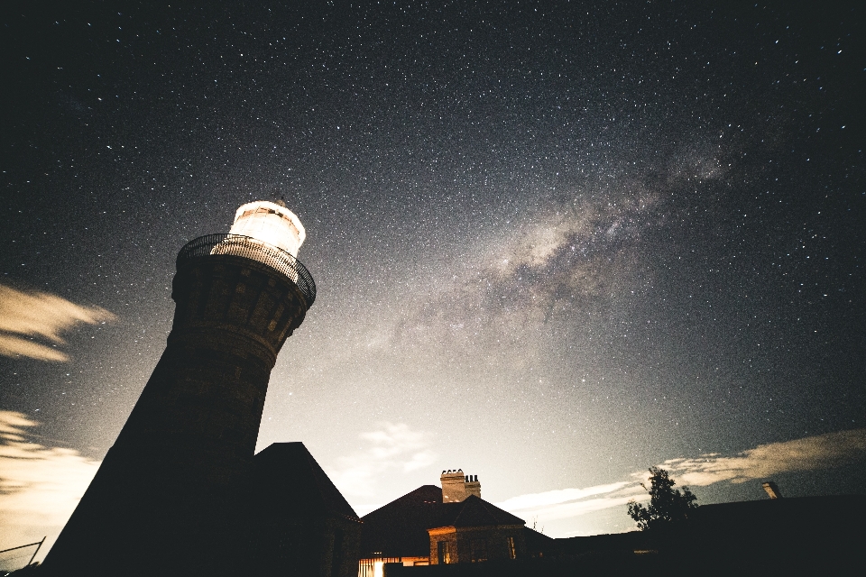 Lumière nuage phare ciel