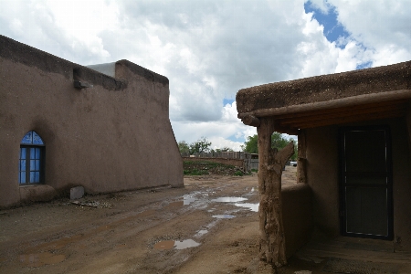 Foto Arsitektur rumah dinding liburan