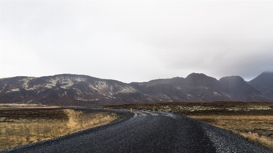 Landscape horizon mountain cloud Photo