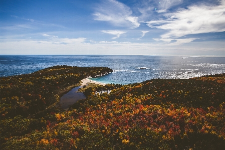 Beach landscape sea coast Photo