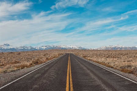 Landscape horizon sky road Photo