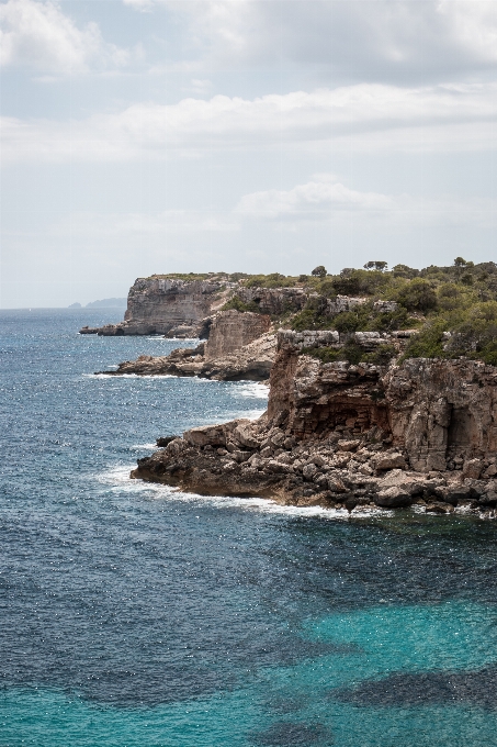 Praia mar costa água