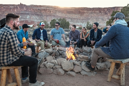 Gathering people sitting tourism Photo