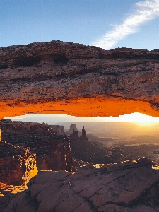 Landscape rock horizon wilderness Photo