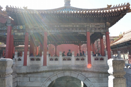 Chinese architecture historic site landmark building Photo