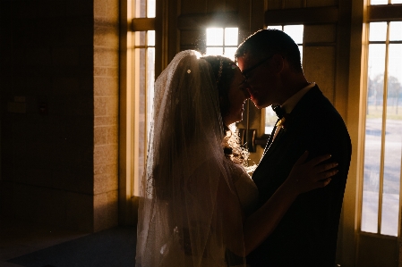 Woman wedding bride groom Photo