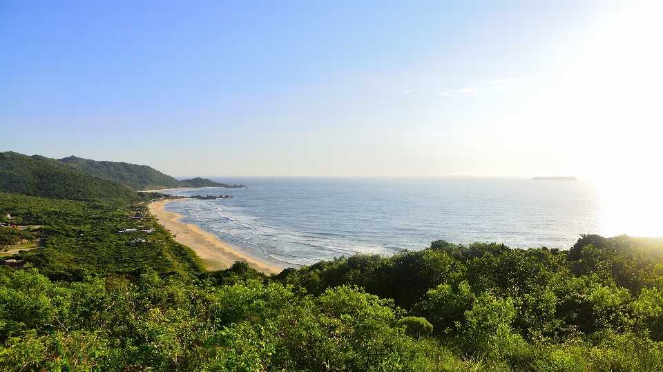 Playa paisaje mar costa