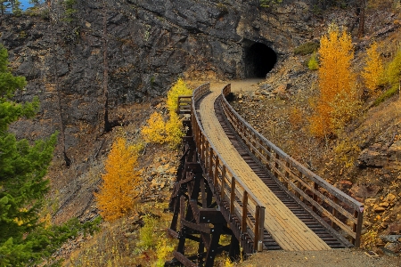 Rock 山 追跡 道 写真