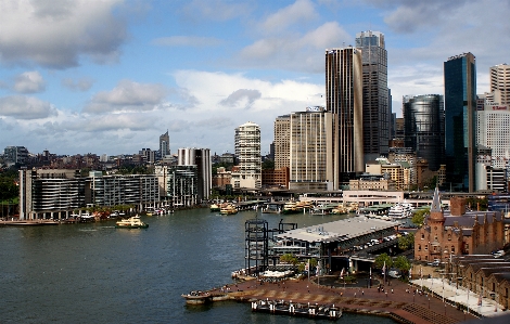 Coast horizon dock skyline Photo