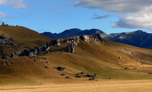 Photo Paysage région sauvage
 montagne nuage