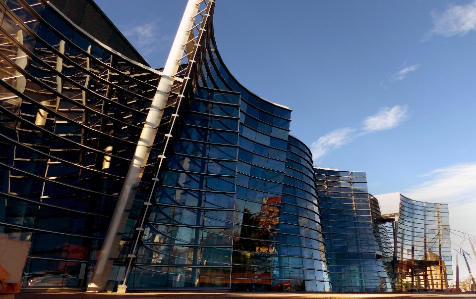 Die architektur gebäude stadt wolkenkratzer