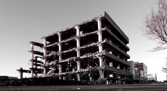 Black and white architecture structure tower Photo