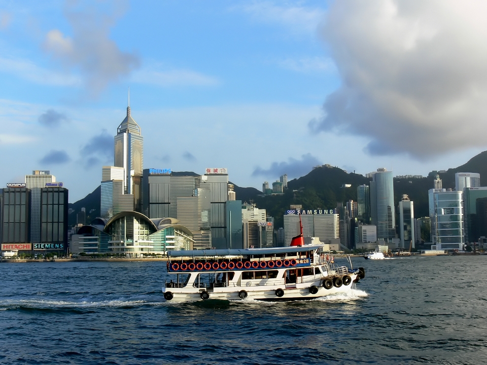 海 海岸 船 天际线