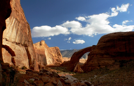 Landscape rock valley formation Photo