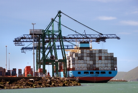 Sea dock ship transport Photo