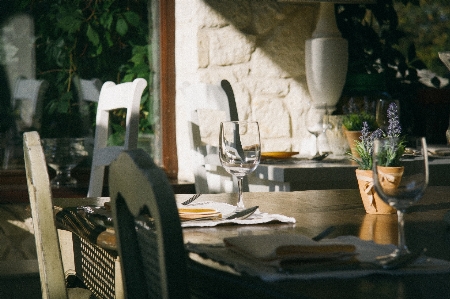 Zdjęcie Tabela kawiarnia restauracja dom