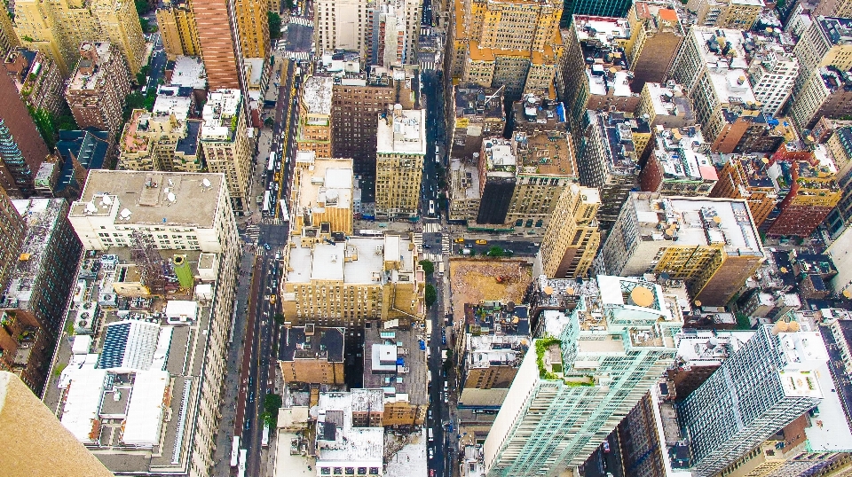 Strada edificio città grattacielo