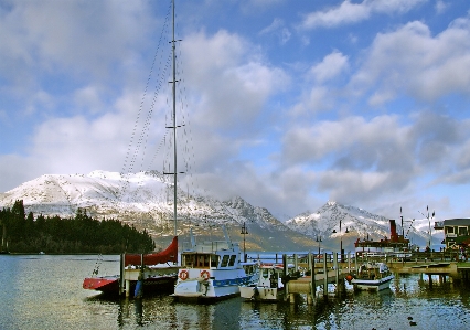 海 海岸 水 雪 写真