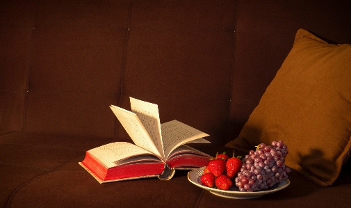 Book read fruit flower Photo