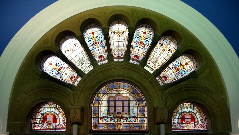 Die architektur fenster glas gebäude