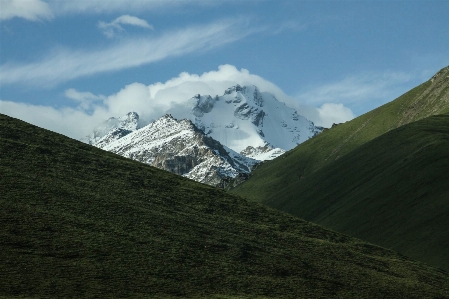 Manzara doğa dağ kar Fotoğraf