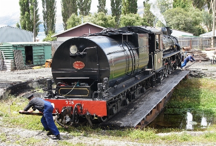 Foto Acompanhar trem transporte veículo