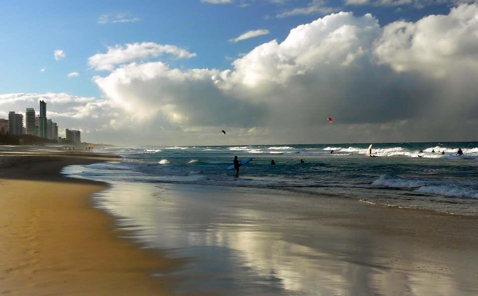 Praia mar costa areia