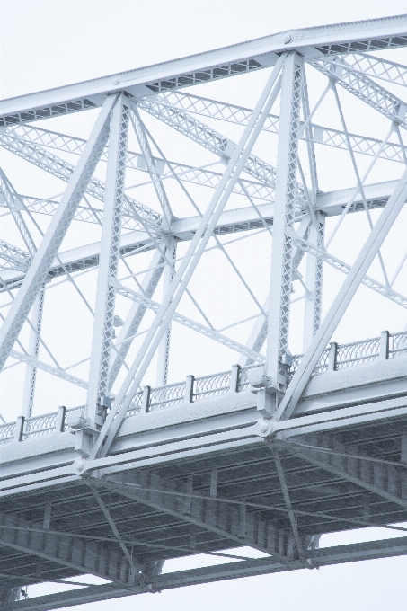 Struktur brücke linie fassade
