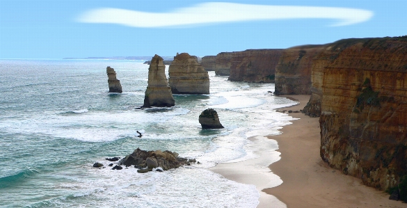 Photo Plage mer côte rock