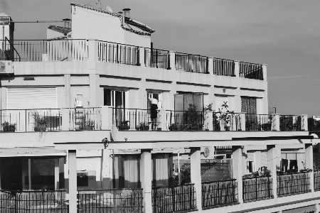 Foto En blanco y negro
 arquitectura calle