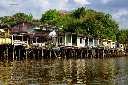 水 dock 湖 川 写真