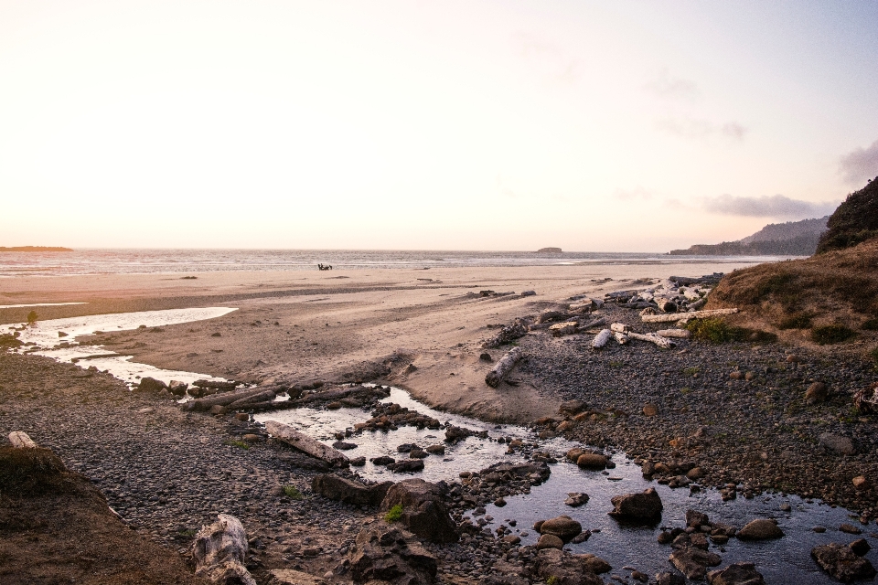 Pantai lanskap laut pesisir