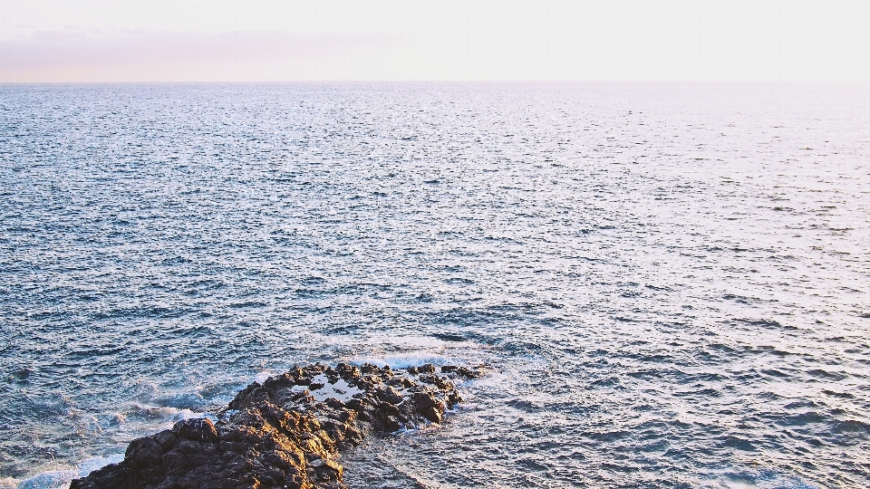 Mare costa acqua rock