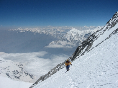 Mountain snow adventure peak Photo