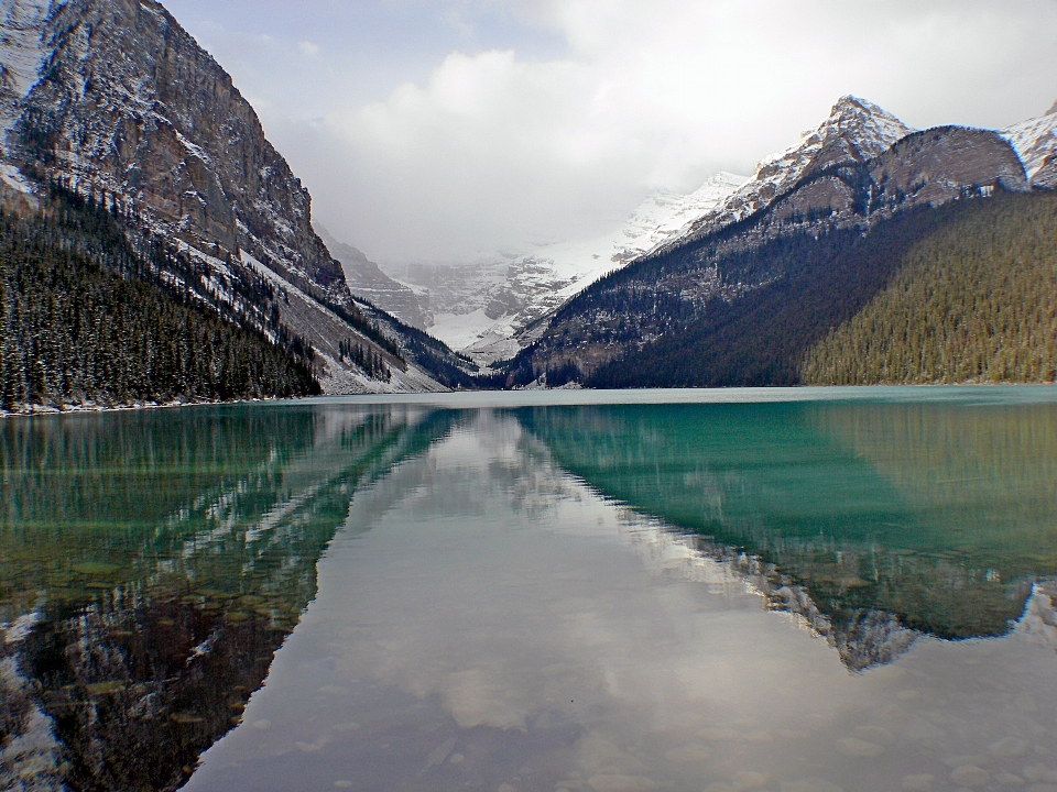 Paysage eau nature montagne