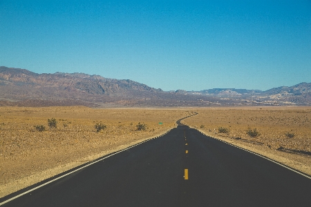 Landscape horizon mountain road Photo