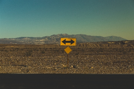 Landscape horizon mountain road Photo