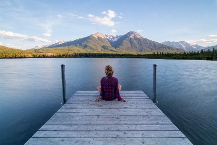 Photo Arbre eau montagne dock