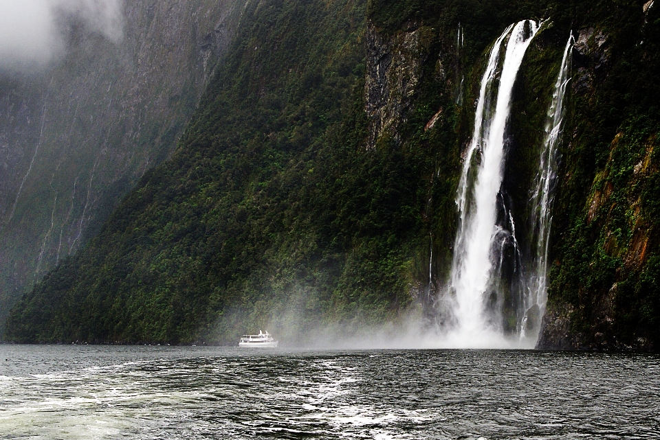 Water waterfall rapid body of