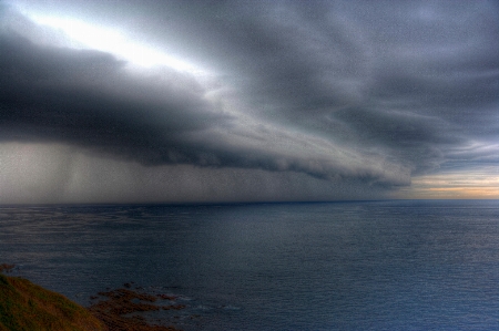 Sea coast ocean horizon Photo