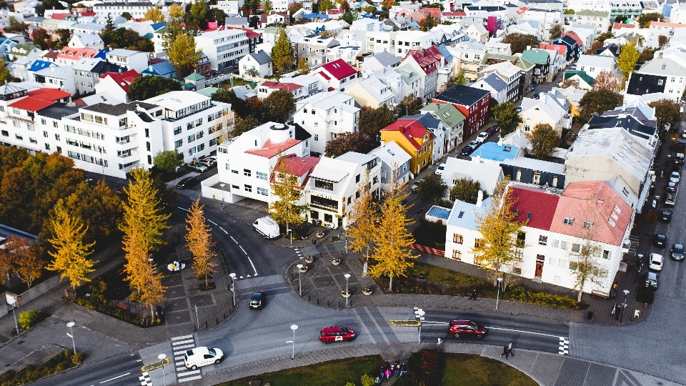 Loger bâtiment ville aérien