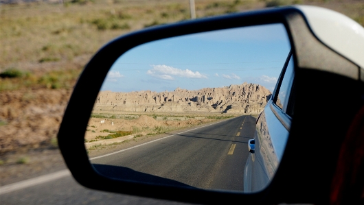 Car wheel window glass Photo