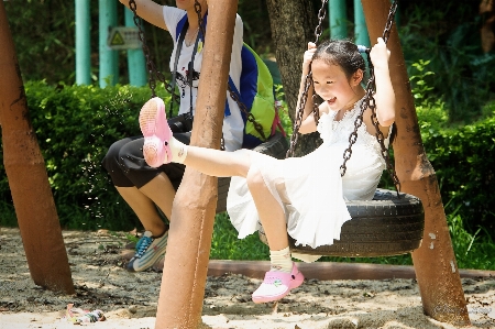 人々 女の子 街 子供 写真