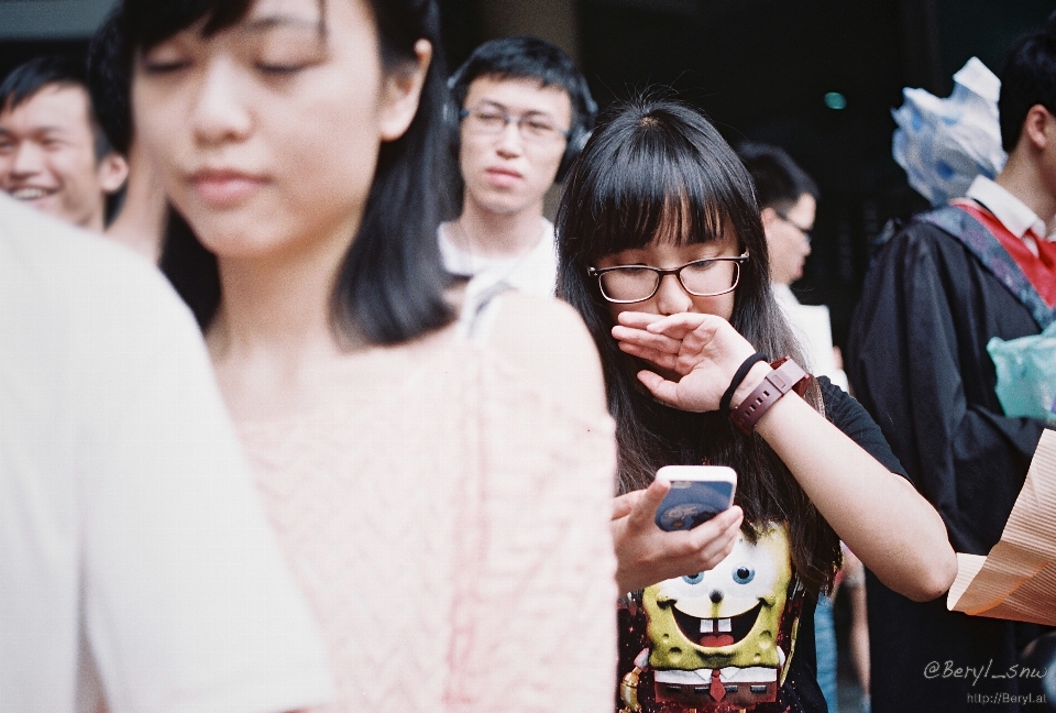 Persone ragazza film fuji
